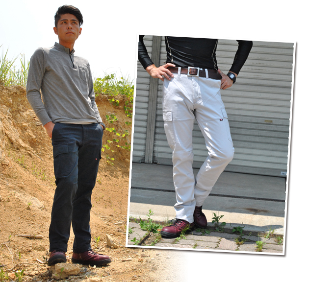 BURTLE|バートル|通年作業服|ストレッチカーゴパンツ 4037