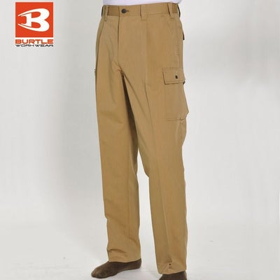 BURTLE バートル 作業着 春夏作業服 ワンタックカーゴパンツ 8066