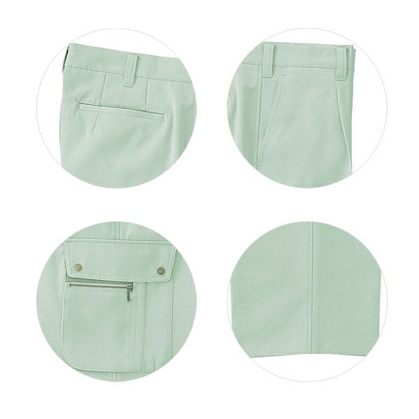 クロダルマ 作業着 秋冬作業服 カーゴパンツ ワンタック  35099