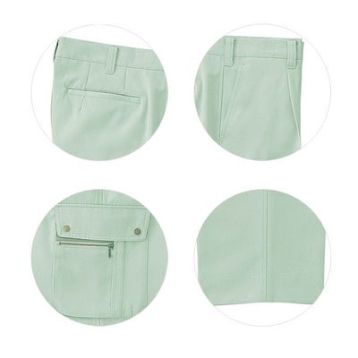 クロダルマ 作業着 秋冬作業服 カーゴパンツ ワンタック  35099