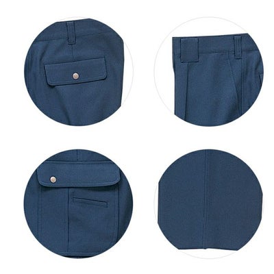 クロダルマ 作業着 秋冬作業服 カーゴパンツ ワンタック  35364