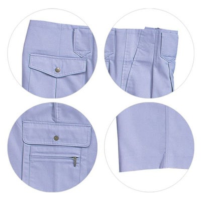 クロダルマ 作業着 春夏作業服 カーゴパンツ ツータック  1335