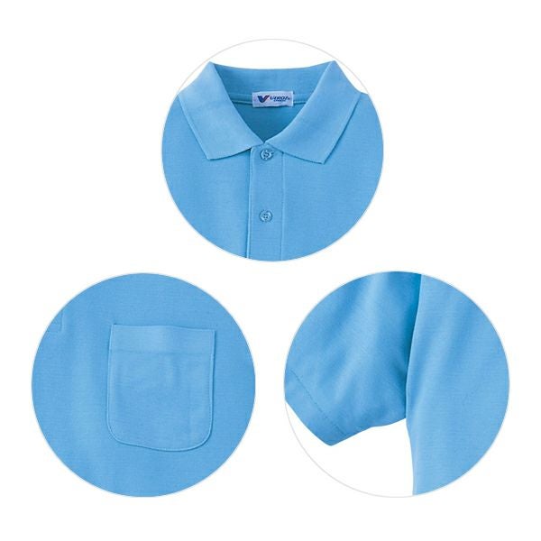 クロダルマ 作業着 春夏作業服 半袖ポロシャツ 26098