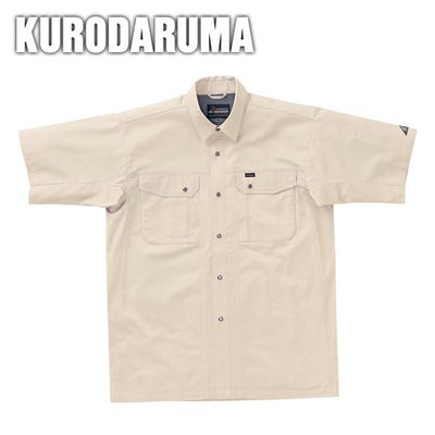 クロダルマ 作業着 春夏作業服 半袖シャツ 26524