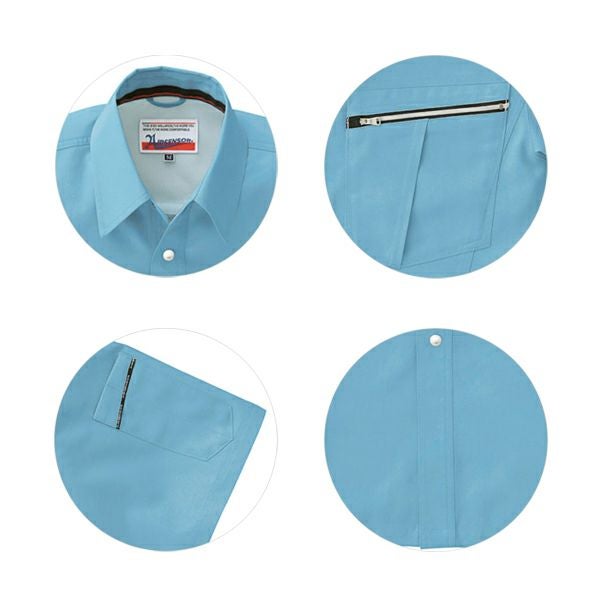 クロダルマ 作業着 春夏作業服 半袖シャツ 26582