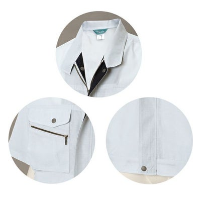 TSDESIGN 藤和 作業着 春夏作業服 半袖ブルゾン 7156