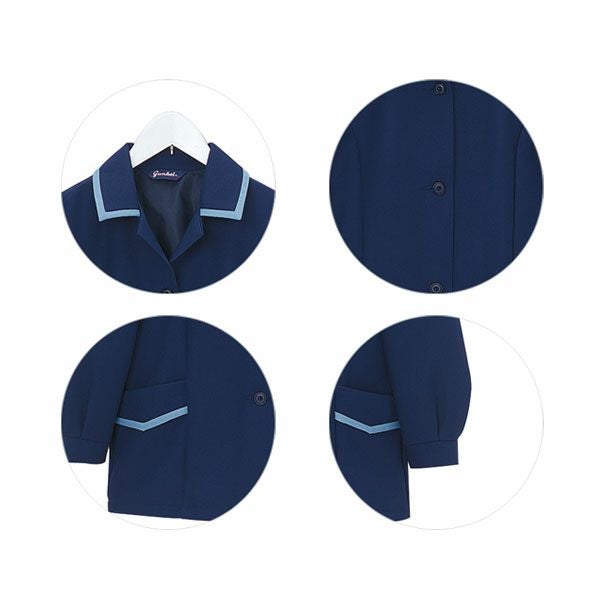 サンエス 作業着 秋冬作業服 長袖スモック GK660