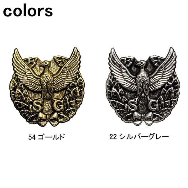 XEBEC ジーベック 安全保安用品 帽章月桂樹＋ワシ 18531