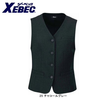 XEBEC ジーベック 作業着 作業服 レディスベスト 40025