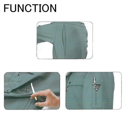 XEBEC ジーベック 作業着 秋冬作業服 ブルゾン 7100