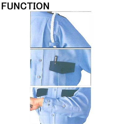 XEBEC ジーベック 作業着 春夏作業服 切替長袖シャツ 18300