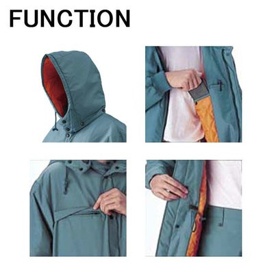 XEBEC ジーベック 作業着 防寒作業服 コート756