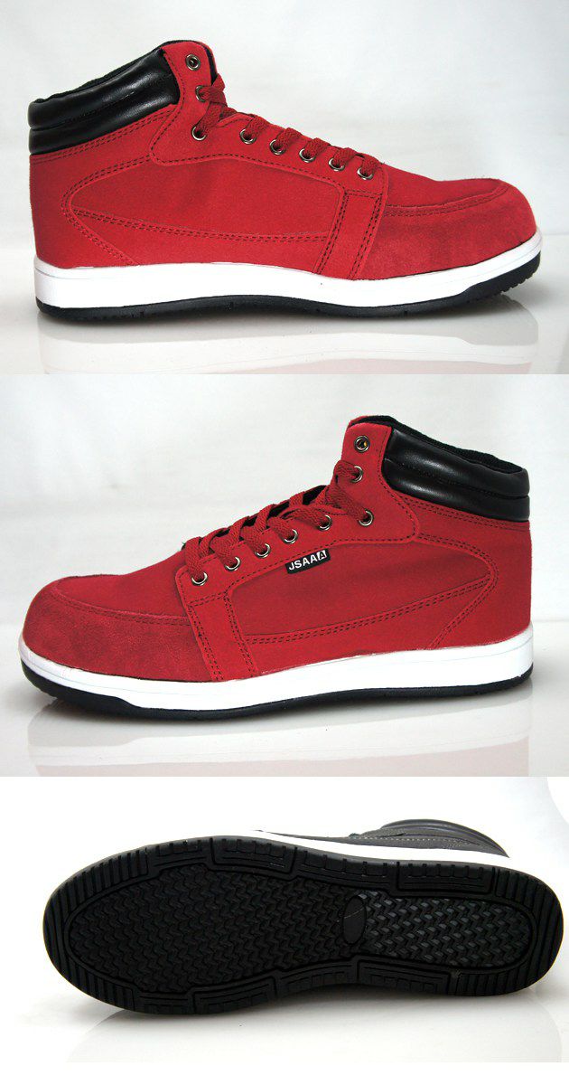 イエテン 安全靴 ミドルG 紐 N6055