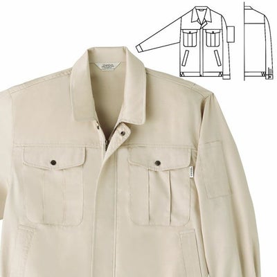 SOWA 桑和 作業着 春夏作業服 長袖ジャンパー 552