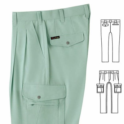 SOWA 桑和 作業着 春夏作業服 カーゴパンツ 788