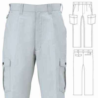 SOWA 桑和 作業着 春夏作業服 カーゴパンツ 978