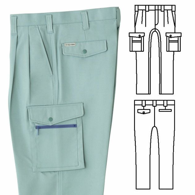 SOWA 桑和 作業着 秋冬作業服 カーゴパンツ 5518