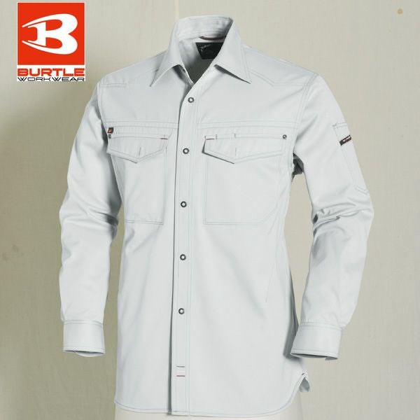 4L～5L BURTLE バートル 作業着 秋冬作業服 長袖シャツ 1205