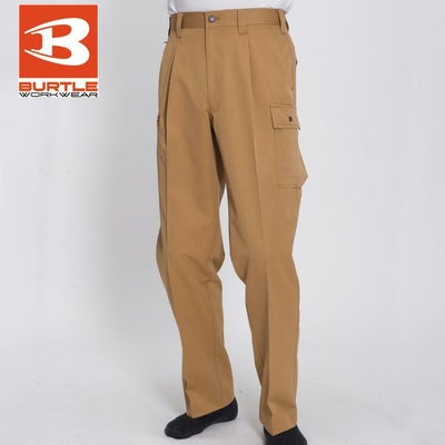 105～125cm BURTLE バートル 作業着 秋冬作業服 ワンタックカーゴパンツ 8052