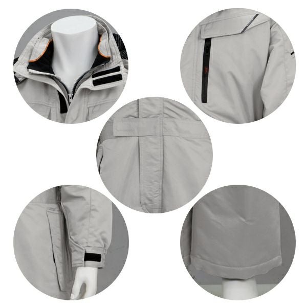 5L TSDESIGN 藤和 作業着 秋冬作業服 防寒ツナギ 7620