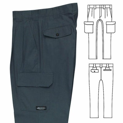 120cm SOWA 桑和 作業着 春夏作業服 カーゴパンツ 498