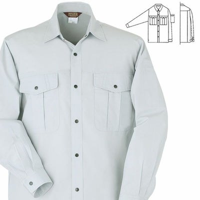 6L SOWA 桑和 作業着 春夏作業服 長袖シャツ 535