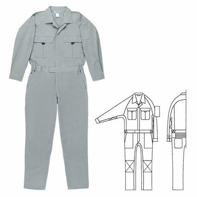 4L SOWA 桑和 作業着 作業服 続服 9800