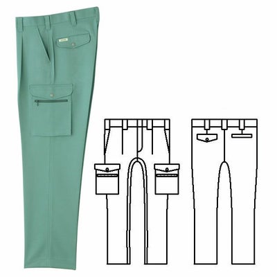 130cm SOWA 桑和 作業着 秋冬作業服 カーゴパンツ 9518