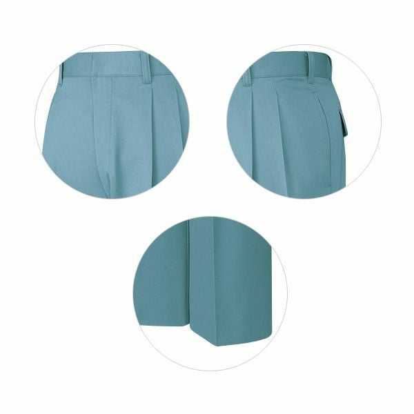 112～120cm 自重堂 作業着 秋冬作業服 ツータックパンツ 681