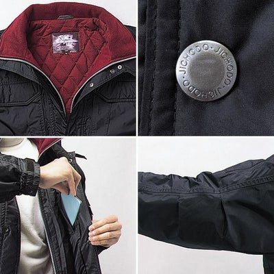 4L 自重堂 作業着 秋冬作業服 ブルゾン フード付 48160