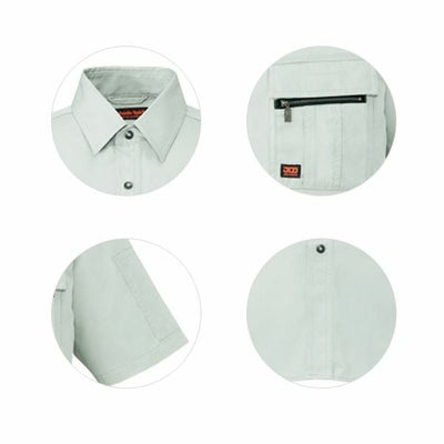 4L 自重堂 作業着 春夏作業服 半袖シャツ 46314