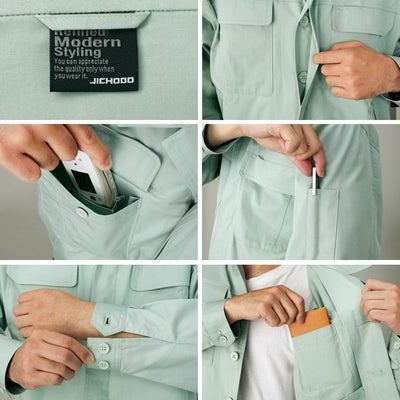 4L 自重堂 作業着 春夏作業服 長袖ジャンパー 84600