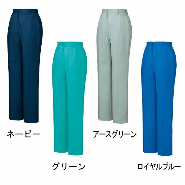 4L 自重堂 作業着 春夏作業服 ワンタックパンツ 84706