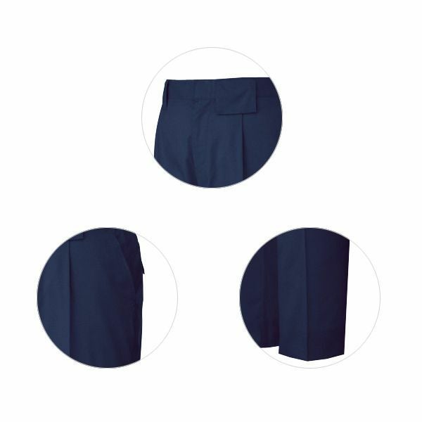 4L 自重堂 作業着 春夏作業服 ワンタックパンツ 85601