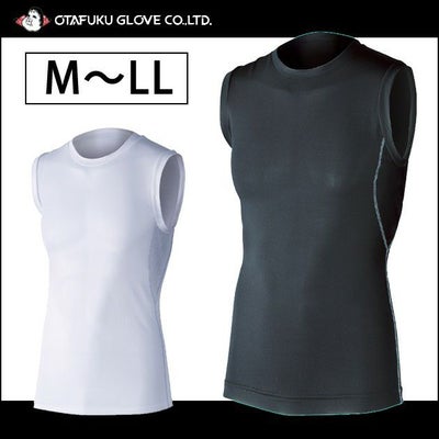 おたふく インナー 冷感・消臭パワーストレッチノースリーブネックシャツ JW-627