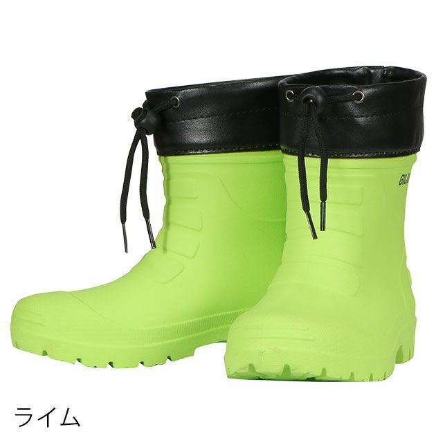 カジメイク 長靴 GILIOエアーラバーブーツMショート 6435