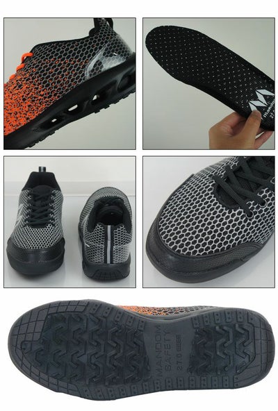 【数量限定】丸五 安全靴 マンダムニットHi-Vis #005