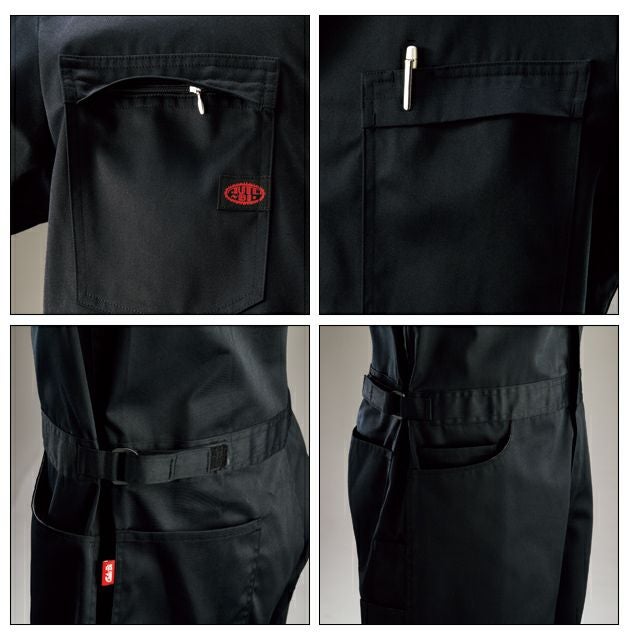3L～5L AUTO-BI 山田辰 作業着 秋冬作業服 つなぎ服 1-6400