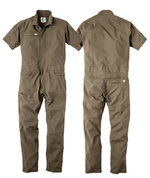 S～3L GRACE ENGINEER`S グレイスエンジニアーズ 春夏作業服 作業着 グリッドエアーツナギ（半袖） GE-675