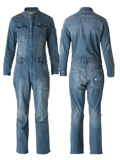 アイズフロンティア つなぎ 作業着 作業服 ストレッチ3D オーバーオール 7264