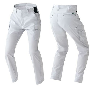 6L AITOZ アイトス 春夏作業服 作業着 カーゴパンツ(ノータック)(男女兼用)AZ-1951