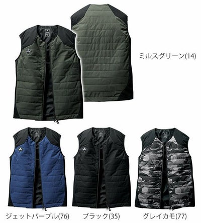 S～XL BURTLE バートル 電熱ベスト 作業着 サーモクラフト ヒーターベスト2023年仕様(ユニセックス) 3214