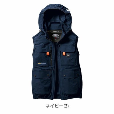 S～XXL BURTLE バートル 空調作業服 作業着 ACベスト 2024年新作(ユニセックス) AC2034