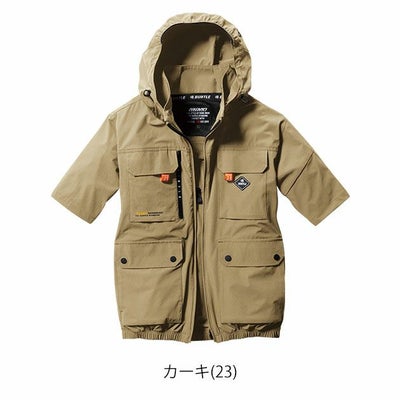 3XL BURTLE バートル 空調作業服 作業着 AC半袖ブルゾン 2024年新作(ユニセックス) AC2036