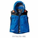 S～XXL BURTLE バートル 空調作業服 作業着 ACフーディベスト 2024年新作(ユニセックス) AC1194