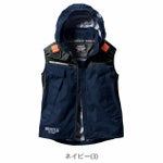 S～XXL BURTLE バートル 空調作業服 作業着 ACフーディベスト 2024年新作(ユニセックス) AC1194
