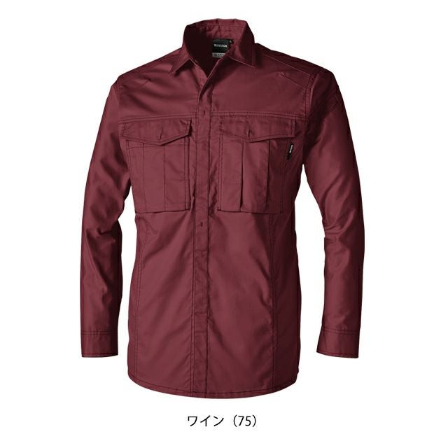 5L～6L TSDESIGN 藤和 春夏作業服 作業着 ハイブリッドコットンライトシャツ 3605