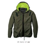 7L シンメン 空調作業服 作業着 アイエスダクトフードリペルジャケット 05430