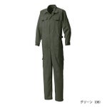 S～4L シンメン つなぎ服 作業着 ストレッチ円管服 1127