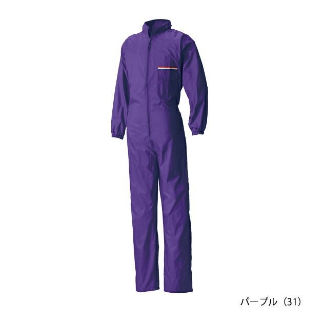 M～4L シンメン つなぎ服 作業着 ナイロン円管服 770
